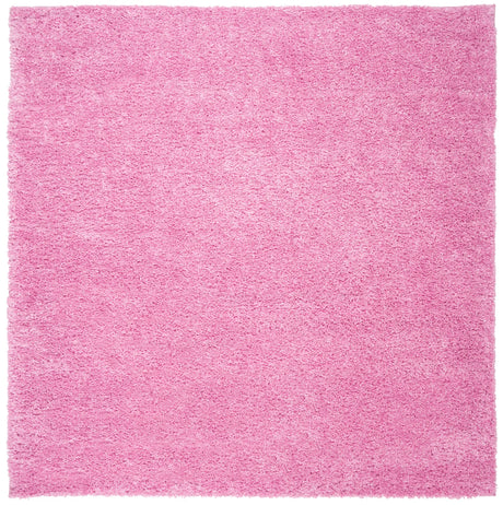 Safavieh August Shag 900 6'-7" x 6'-7" Rug in Pink