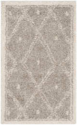 Safavieh Arizona Shag 3'-2" x 5'-0" Rug in Grey / Ivory