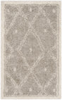 Safavieh Arizona Shag 3'-2" x 5'-0" Rug in Grey / Ivory