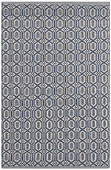 Safavieh Montauk 3'-0" x 5'-0" Rug in Ivory / Navy