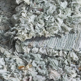 Safavieh Rio Shag 4'-0" x 6'-0" Rug in Light Green