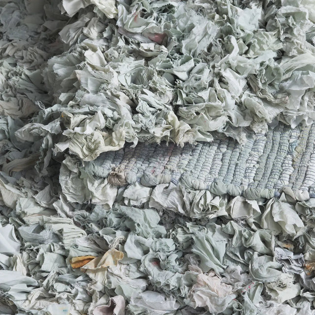 Safavieh Rio Shag 4'-0" x 6'-0" Rug in Light Green