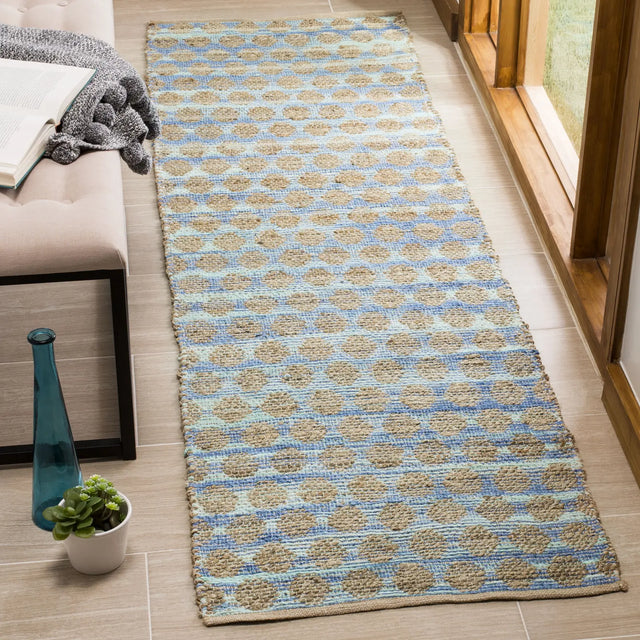 Safavieh Cape Cod 2'-3" x 8'-0" Rug in Blue / Natural