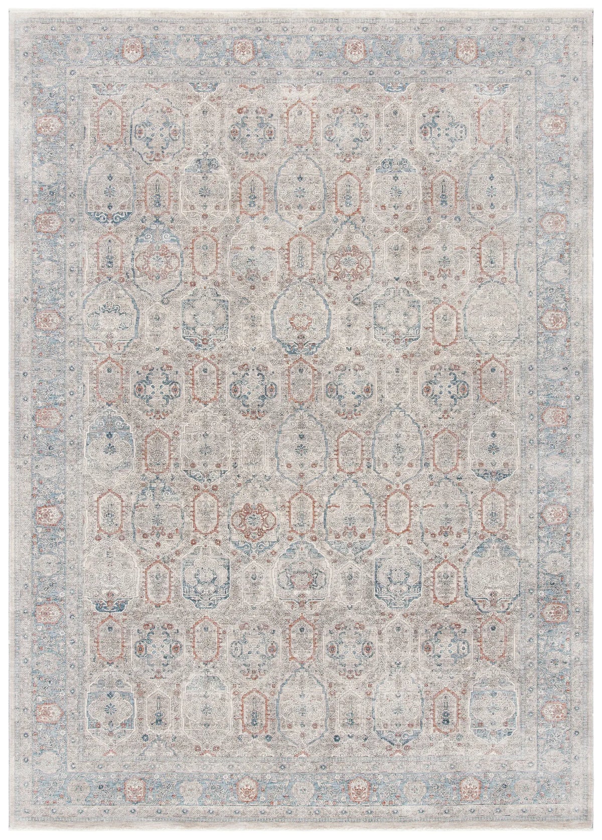 Safavieh Signature 8'-0" x 10'-0" Rug in Beige / Blue