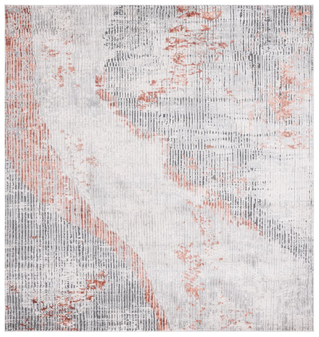 Safavieh Invista 6'-7" x 6'-7" Rug in Grey / Light Grey