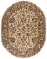 Safavieh Heritage 7'-6" x 9'-6" Rug in Ivory / Brown