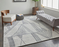 Feizy Whitton Wtn8893F Ivory/Black Area Rug