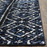 Safavieh Adirondack 6'-0" x 9'-0" Rug in Blue / Black