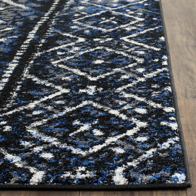 Safavieh Adirondack 6'-0" x 9'-0" Rug in Blue / Black