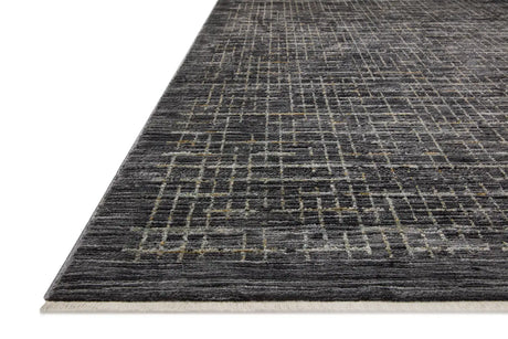 Loloi Soho Soh-01 Onyx/Silver Rug - rug corner