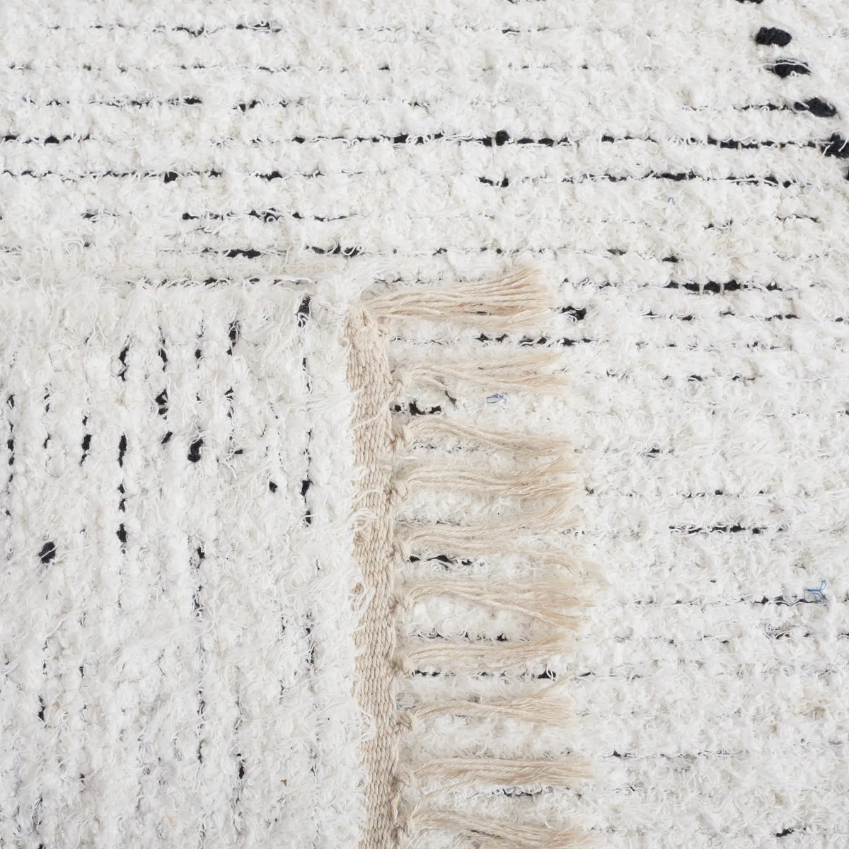 Safavieh Casablanca 4'-0" x 6'-0" Rug in Ivory / Black