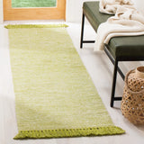 Safavieh Montauk 2'-3" x 7'-0" Rug in Olive / Green