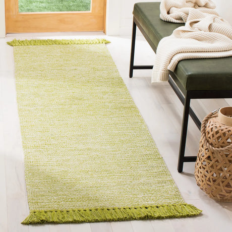 Safavieh Montauk 2'-3" x 7'-0" Rug in Olive / Green