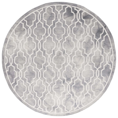 Safavieh Dip Dye 7'-0" x 7'-0" Rug in Grey / Ivory