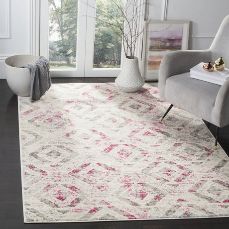 Safavieh Skyler 5'-1" x 7'-6" Rug in Ivory / Pink