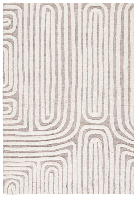 Safavieh Kilim 4'-0" x 6'-0" Rug in Beige / Ivory