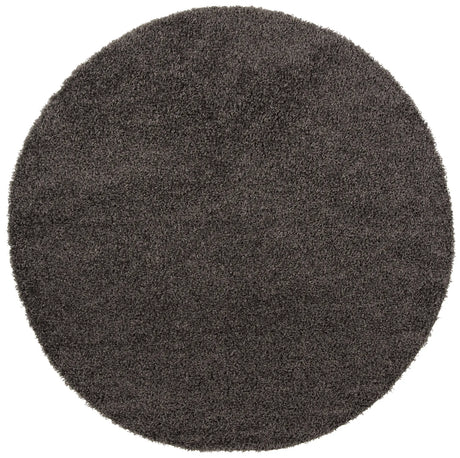 Safavieh Sga-Athens Shag 6'-7" x 6'-7" Rug in Dark Grey