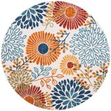 Safavieh Cabana 10'-0" x 10'-0" Rug in Creme / Red