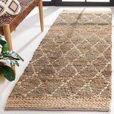 Safavieh Natural Fiber 2'-6" x 8'-0" Rug in Natural / Grey