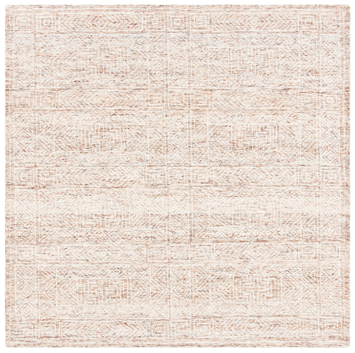 Safavieh Capri 7'-0" x 7'-0" Rug in Brown / Beige