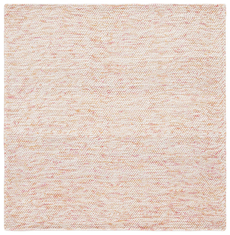 Safavieh Natura 6'-0" x 6'-0" Rug in Red / Ivory