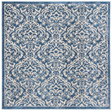 Safavieh Brentwood 6'-7" x 6'-7" Rug in Navy / Creme