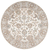 Safavieh Glamour 6'-0" x 6'-0" Rug in Ivory / Grey