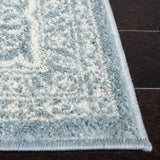 Safavieh Adirondack 4'-0" x 6'-0" Rug in Slate / Ivory