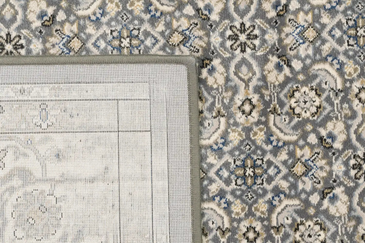 Dynamic Rugs Ancient Garden 57011 Grey/Cream Rugs - Corner