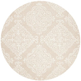 Safavieh Glamour 6'-0" x 6'-0" Rug in Beige / Ivory
