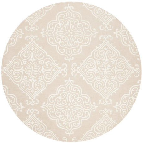 Safavieh Glamour 6'-0" x 6'-0" Rug in Beige / Ivory