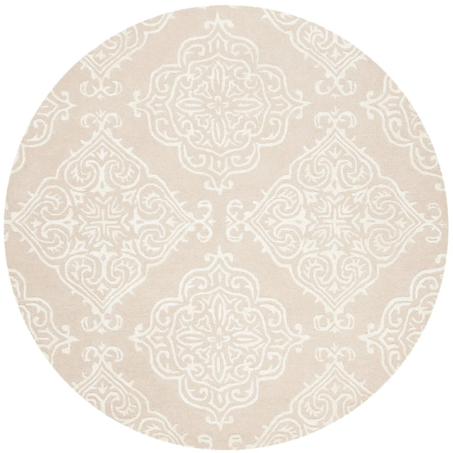 Safavieh Glamour 6'-0" x 6'-0" Rug in Beige / Ivory