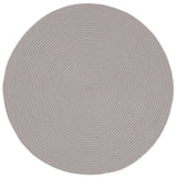 Safavieh Braided 3'-0" x 3'-0" Rug in Grey