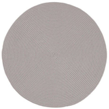 Safavieh Braided 3'-0" x 3'-0" Rug in Grey