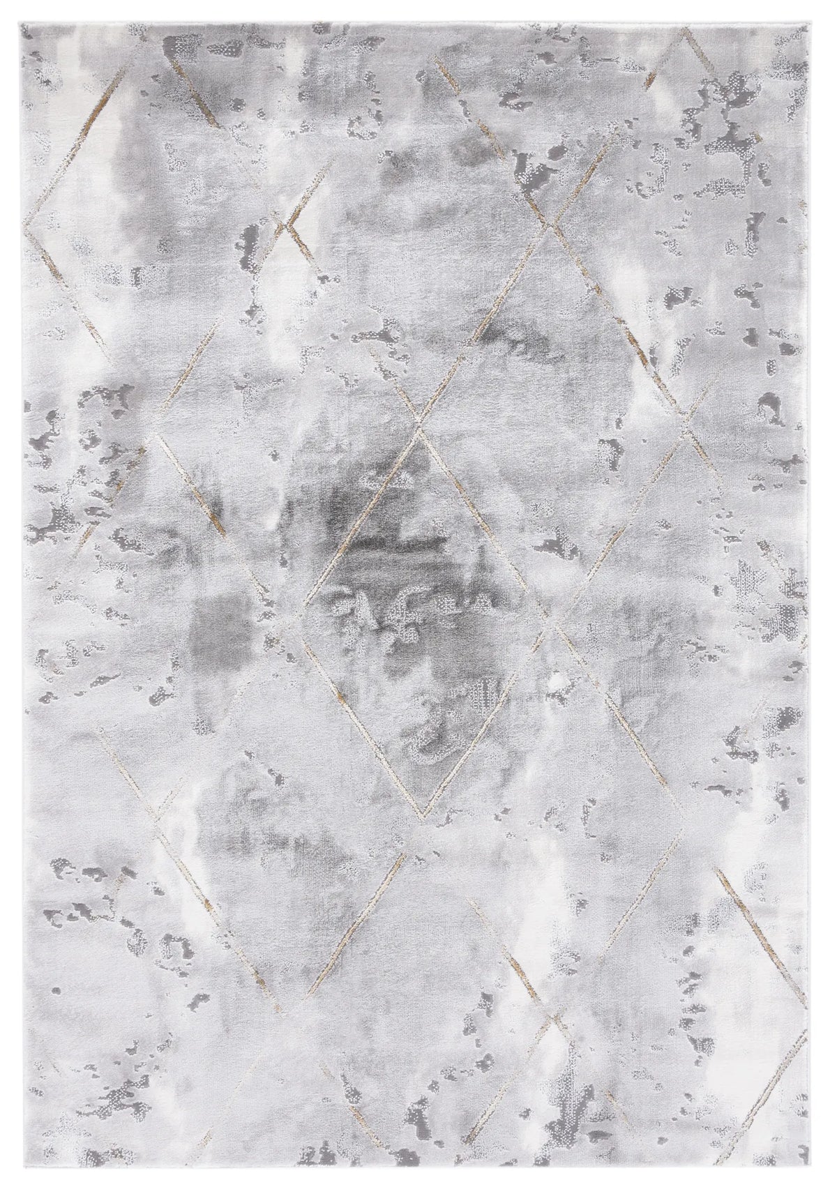 Safavieh Craft 4'-0" x 6'-0" Rug in Grey / Gold
