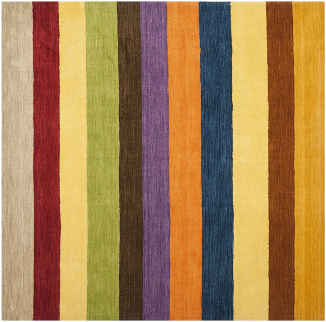 Safavieh Himalaya 6'-0" x 6'-0" Rug in Yellow / Multi