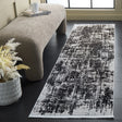 Safavieh Mila 2'-2" x 8'-0" Rug in Ivory / Black