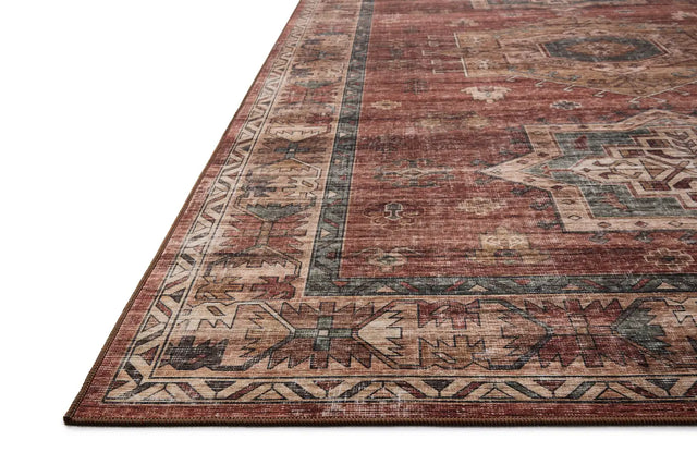 Loloi Anniston ANS-04 Spice / Multi Rug - rug corner