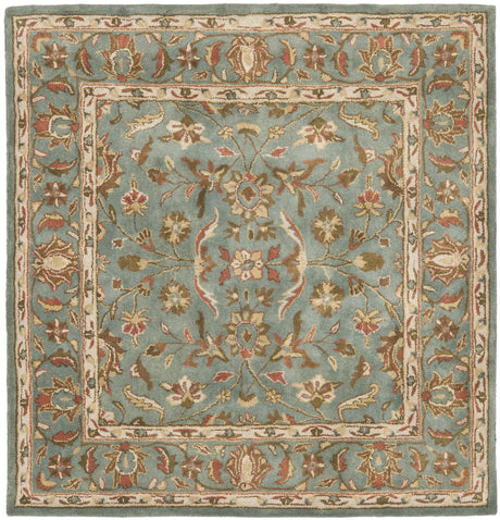 Safavieh Heritage 6'-0" x 6'-0" Rug in Blue / Blue