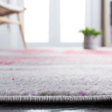 Safavieh Skyler 4'-0" x 6'-0" Rug in Grey / Red
