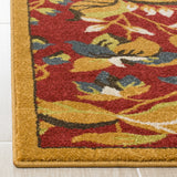 Safavieh Newbury 5'-1" x 7'-6" Rug in Red / Gold