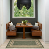 Nourison Horizon Indoor/Outdoor HOZ03 Green Contemporary Area Rugs