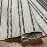Surya Finland Fnd-2305 Cream, Black Rug.