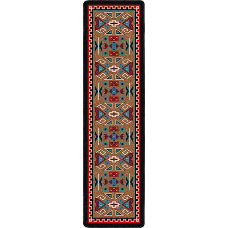 American Dakota Four Rams Bright Rug