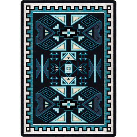 American Dakota Four Rams OKA Contemporary Rug