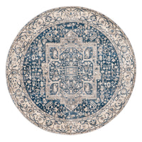 Nuloom Harriet Vintage Medallion Khmc04F Gray Area Rug