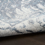 Nourison Astra Machine Washable ASW20 Machine Made Slate Rug