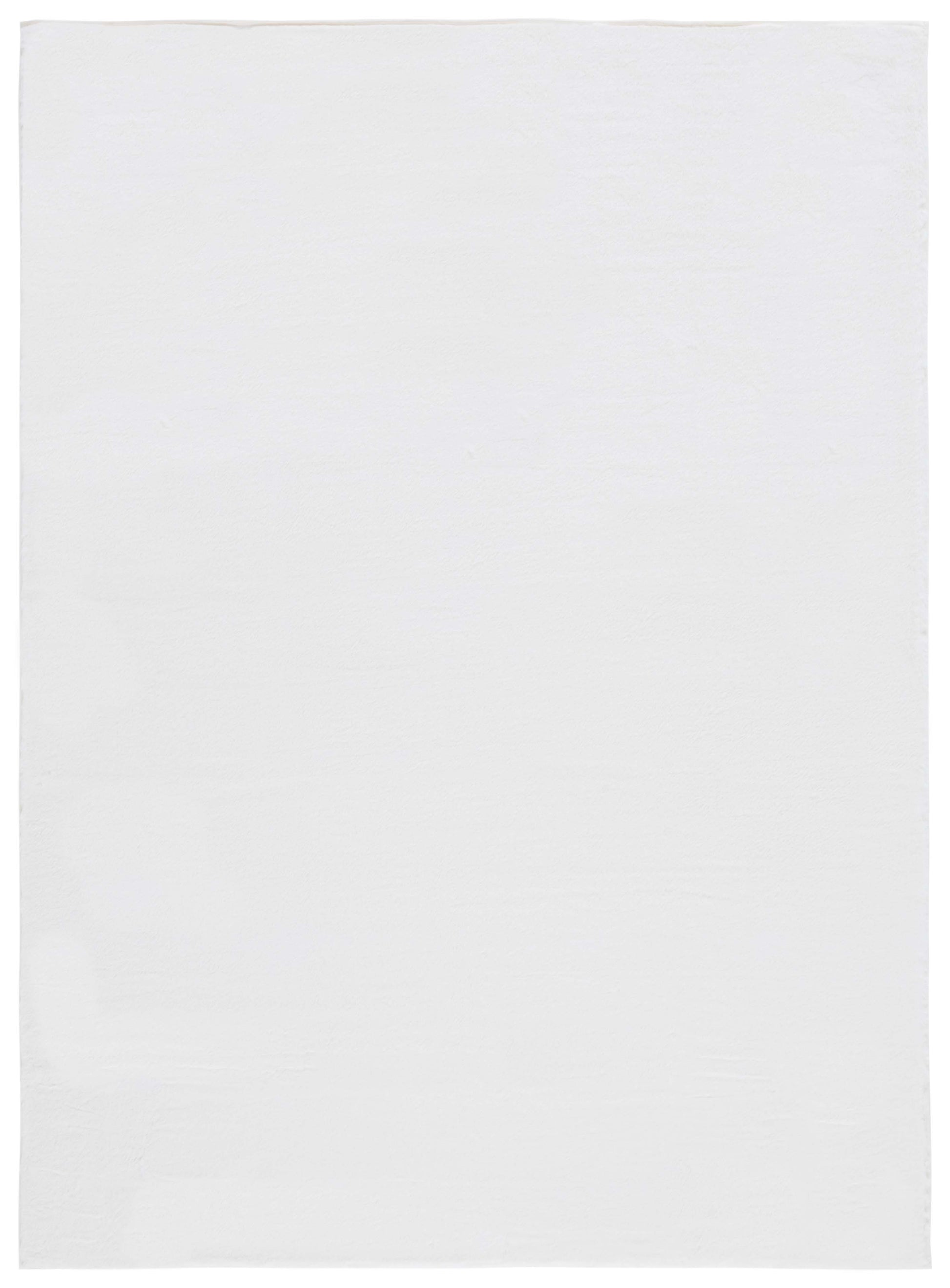 Safavieh Faux Rabbit Fur Frf976A Off White Area Rug