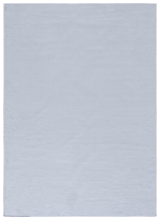 Safavieh Faux Rabbit Fur Frf976F Light Grey Area Rug