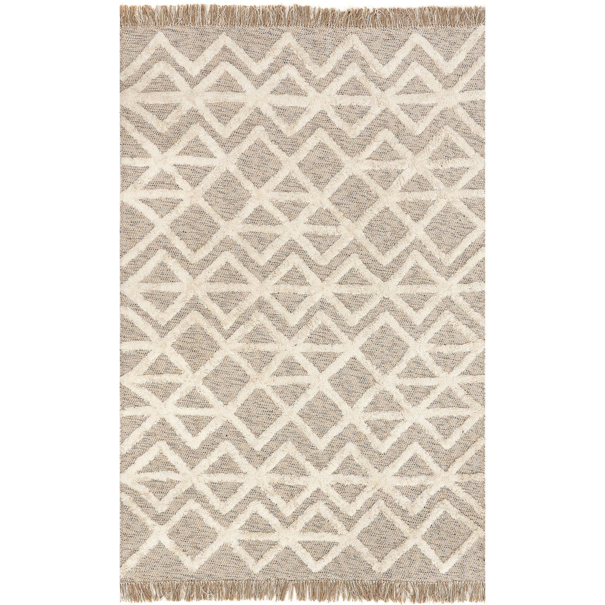 Nuloom Zoya Bohemian Trellis Svdt01A Natural Area Rug